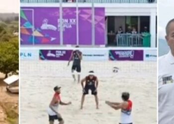 Kabupaten Samosir Samosir Siap Jadi Tuan Rumah Bola Voli Pantai PON Aceh Sumut 2024