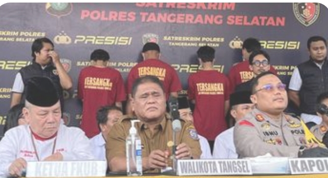 Polres Tangerang Selatan Amankan 4 Warga Terduga Pelaku Penganiayaan dan Pelarangan Mahasiswa Berdoa Rosario