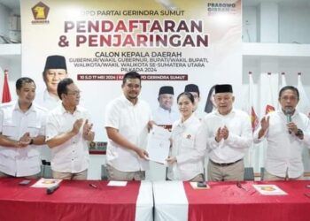 Wali Kota Medan Bobby Nasution Resmi Bergabung dengan Partai Gerindra dan Mendaftar sebagai Bacalon Gubernur Sumatera Utara