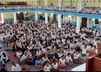 Gereja Sidang Rohul Kudus Indonesia Rayakan Kebaktian Pentakosta di Kabanjahe