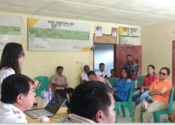 Babinsa Ramil 02/Sidikalang Bersinergi Perangi Stunting di Desa Laehole I Dairi