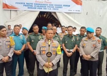 Polda Sumut dan POM TNI Galang Sinergi dan Gelorakan Komitmen Pemberantasan Narkoba di Sumut