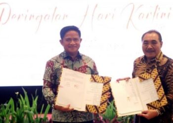 Pj Gubernur Sumut dan Ketua LPSK Buat MoU Perlindungan Kekerasan Terhadap Anak dan Perempuan Pada Moment Hari Kartini