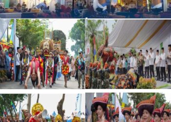 Pawai Taaruf MTQ ke-57 Kota Medan Tahun 2024 Cerminkan Keragaman Budaya Dalam Semangat Kebersamaan