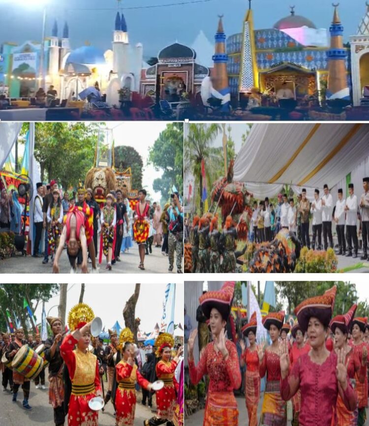 Pawai Taaruf MTQ ke-57 Kota Medan Tahun 2024 Cerminkan Keragaman Budaya Dalam Semangat Kebersamaan