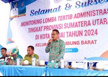 Asisten Administrasi Umum Hadiri Monitoring Lomba Tertib Administrasi PKK di Binjai Selatan