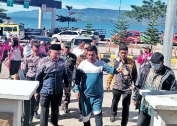 Mengenang Tragedi KM Sinar Bangun: Bupati Simalungun Ziarah di Monumen KM Sinar Bangun