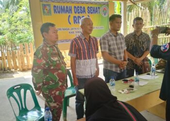 Nagori Naga Jaya II Simalungun Gelar Sosialisasi Rumah Desa Sehat untuk Tekan Stunting
