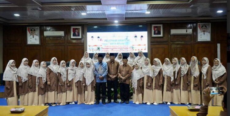 Wali Kota Binjai Amir Hamzah Lepas 74 Kafilah Mengikuti MTQ ke-39 Tingkat Provinsi Sumut