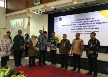 BKPSDM Kota Binjai Raih Penghargaan BKN atas Konsistensi Penggunaan CAT dalam Ujian Dinas dan Kenaikan Pangkat