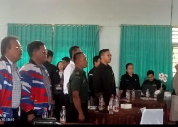 Pastikan Keterbukaan dan Integritas, Dandim 0206/Dairi Hadiri Rapat Pleno Verifikasi Dukungan Bakal Calon Bupati dan Wakil Bupati