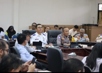 Kadishub Sumut dan Dirlantas Polda Sumut Siapkan Rekayasa Rute Angkutan Umum di Jalan Jamin Ginting Medan