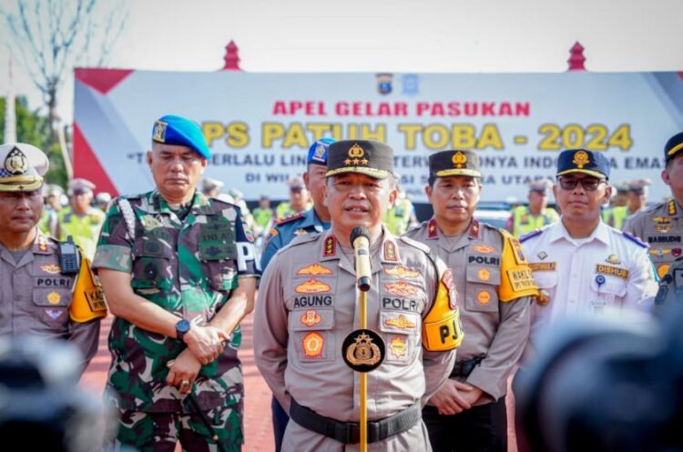 1.407 Personel Gabungan Dikerahkan dalam Operasi Patuh Toba 2024, Polda Sumut: Ubah Stigma Medan!