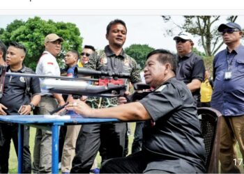 Bupati Simalungun Radiapoh Hasiholan Sinaga Resmi Membuka Kejuaraan Menembak Bupati Cup Perbakin Simalungun 2024