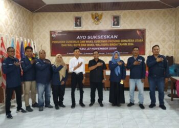 KPU Kota Binjai Lantik PAW PPS Kelurahan Cengkeh Turi untuk Pilkada 2024