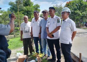 PKS PTPN IV Dolok Ilir Salurkan TJSL untuk Peningkatan Infrastruktur Jalan di Nagori Naga Jaya I