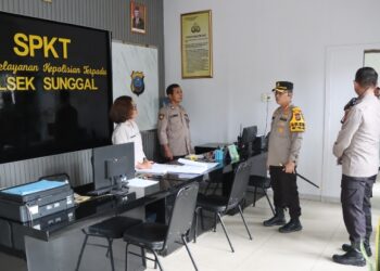 Kapolrestabes Medan Tekankan Pengawasan Ketat dan Pelayanan Optimal di Polsek Medan Sunggal
