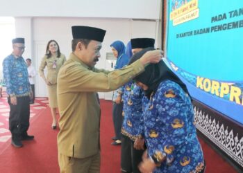 Sekdaprov Sumut Arief S Trinugroho Buka Pelatihan Keterampilan untuk Purna Bakti Korpri di Medan