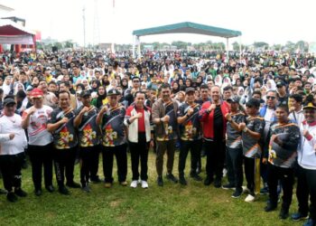 Sumut Raih Target Baru: 20.000 Blue Volunteer Dikukuhkan untuk PON XXI