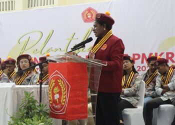 Ketua PP PMKRI Susana Florika Marianti Kandaimu Dilantik : Ajak Kader Jaga Hutan sebagai Rumah Bersama