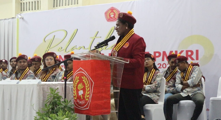 Ketua PP PMKRI Susana Florika Marianti Kandaimu Dilantik : Ajak Kader Jaga Hutan sebagai Rumah Bersama