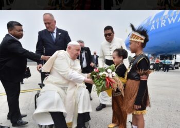 Paus Fransiskus Tiba di Indonesia, Disambut Hangat di Bandara Soekarno-Hatta