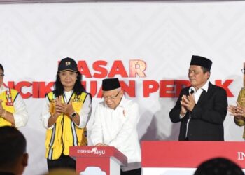 Wapres Ma’ruf Amin Kunjungi Tanjungpinang untuk Resmikan Pasar Encik Puan Perak dan Inpres Jalan Daerah