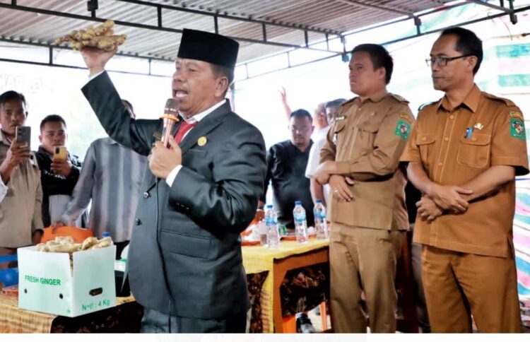 Bupati Simalungun Berangkatkan Export Fresh Ginger Perdana, Simalungun – Dubai
