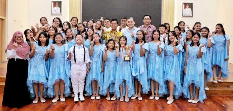 Kontingen Simalungun Sukses di Pesparawi Tingkat Provinsi Sumut 2024: Raih Juara 1 Kategori Paduan Suara Anak