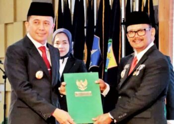 Wakil Bupati H Zonny Waldi, Terima Mandat Sebagai Plt Bupati Simalungun
