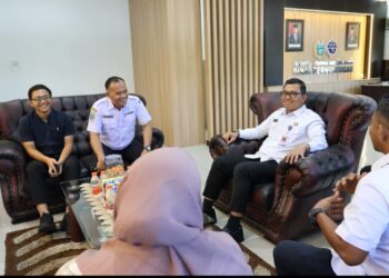 Audiensi GM Perum Damri, Kadishub Sumut Minta Damri Evaluasi Layanan dan Tingkatkan Inovasi Layanan Transportasi