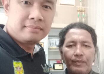 Kapolres Gunung Mas, AKBP Theodorus Priyo SIK, Terima Kunjungan Silaturahmi Wartawan dari Medan