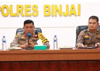 Polres Binjai Gelar Rakor Operasi Zebra Toba 2024 Jelang Pelantikan Presiden/ Wakil Presiden dan Pilkada Serentak Tahun 2024