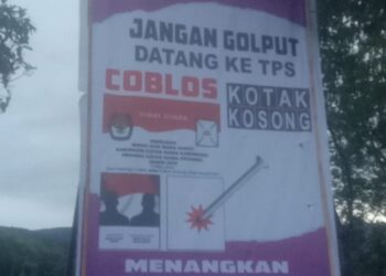 Gerakan Pilih Kotak Kosong (KoKo) Muncul di Pakpak Bharat: Masyarakat Diajak untuk Tak Golput pada Pilkada 2024