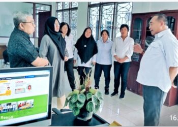 Komisi Informasi  Sumut Melakukan Visitasi Ke Dinas Kominfo Simalungun