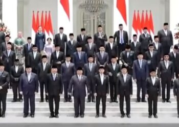 Kabinet Merah Putih: Presiden RI Prabowo Umumkan Susunan Menteri dan Wakil Menteri di Istana Kepresidenan