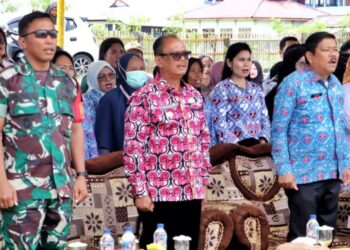 Plt Bupati Simalungun Hadiri Pelayanan KB, Kesehatan Dalam Rangka TMMD ke 122 Tahun 2024.