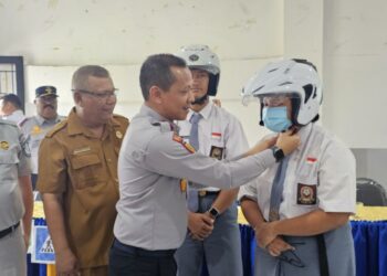 Tekan Lakalantas, Dishub Sumut Gencarkan Sosialisasi Keselamatan Berlalulintas kepada Pelajar di 7 SMA/SMK di Medan