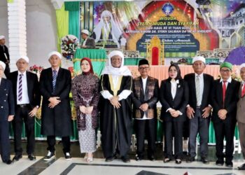 Plt Bupati Simalungun Hadiri Sidang Munaqasyah/Wisuda Syekh Muda dan Syarifah Ke-34 Thariqat Naqsabandiyah Al-Kholidiyah Jalaliyah Bandar Tinggi