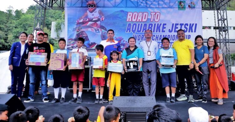 Semarakkan Road to Aquabike World Championship 2024, Pemkab Simalungun Gelar Fun Walk dan Senam Massal di Parapat