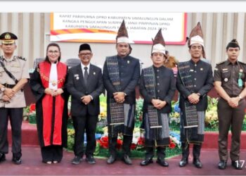 Pimpinan DPRD Kabupaten Simalungun Periode 2024-2029 Dilantik, Bupati Harapkan Kolaborasi yang Harmonis dengan Pemerintah Daerah