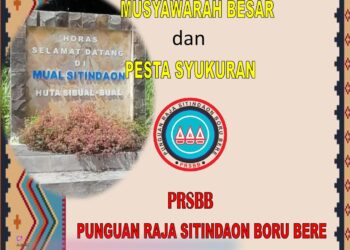 PRSBB Indonesia Siap Gelar Mubes dan Pesta Syukuran di Samosir, Rayakan Kemajuan dan Persatuan Keluarga Raja Sitindaon
