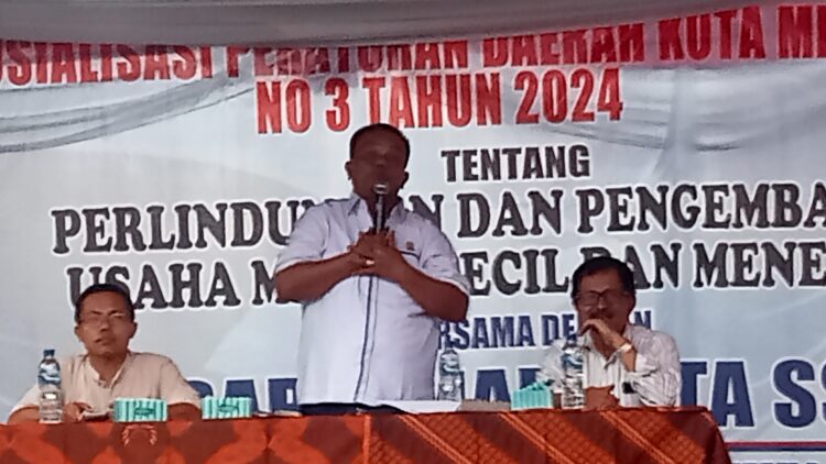 Anggota DPRD Medan Binsar Simarmata SE MM Sosialisasikan Perda No. 3 Tahun 2024: Masyarakat Didorong Berani Berusaha dan Meminjam Modal untuk Pengembangan UMKM