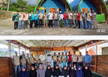 Wakil Bupati Pakpak Bharat Sambut Kedatangan GM PT. PLN UID Sumut, dalam Kunjungan Silaturahmi dan Penyerahan Santunan