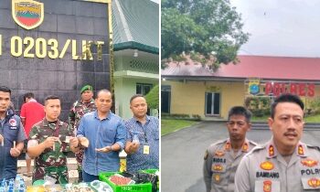 Kodim 0203/LKT dan Polres Binjai Bersinergi Berhasil Gerebek Peredaran Narkoba di Langkat, Dua Pekerja Diamankan