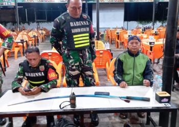 Tim Patroli Anti Kejahatan Jalanan Kodam I/BB Gagalkan Tawuran Antar geng Motor di Marendal