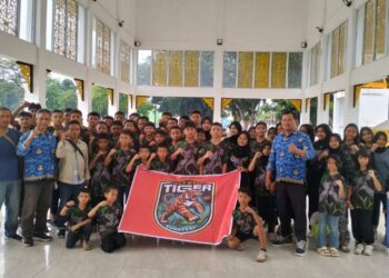 Sekretaris Dispora Binjai  Lepas 67 Atlet Taekwondo Tiger Sumatera ke Kejuaraan Pangdam I/BB Cup