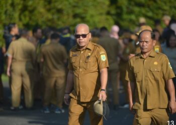 Aparatur Pemerintah Kabupaten Pakpak Bharat Gelar Apel dan Upacara Bendera untuk Meningkatkan Disiplin dan Kinerja