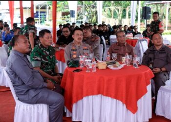 Sekretaris Daerah Kota Binjai H. Irwansyah Nasution Hadiri Bakti Sosial Polri Presisi di Polres Binjai