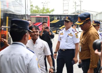 Dishub Sumut Gelar Uji Kelaikan Ratusan Kendaraan Umum Jelang Mudik Lebaran 2025